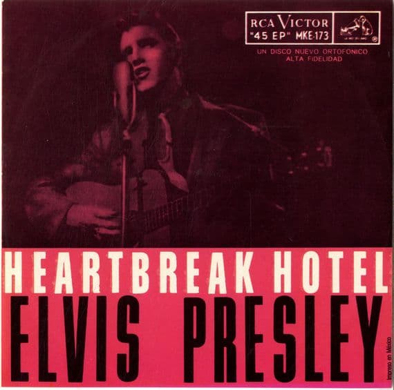 Elvis Presley - Mexico - Heartbreak Hotel (MKE 173) Ex/M