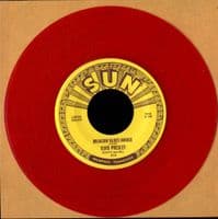 Elvis Presley - Milkcow Blues Boogie/You're A Heartbreaker  (Sun 215) Red Vinyl - M /M