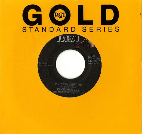 Elvis Presley - My Baby Left Me/I Want You, I Need You,I Love You -  Gold Standard -New/Unplayed