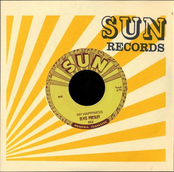 Elvis Presley - My Happiness/My Baby's Gone (Sun 252) New