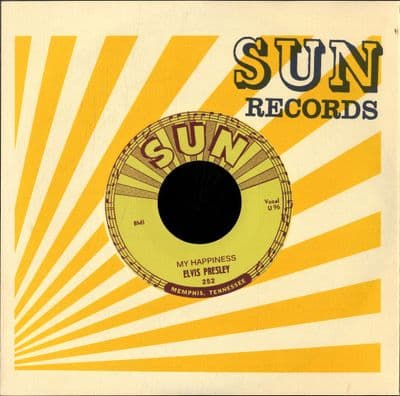 Elvis Presley - My Happiness/My Baby's Gone (Sun 252) New
