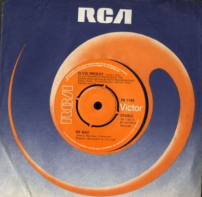 Elvis Presley - My Way/America (PB 1165) M-