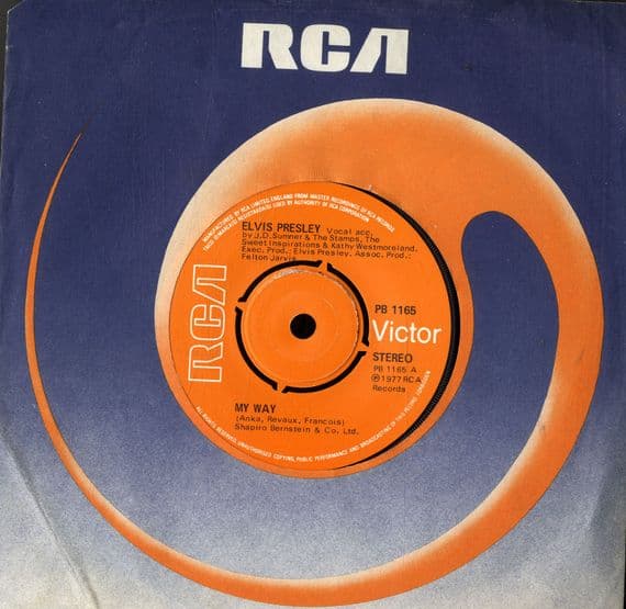 Elvis Presley - My Way/America (PB 1165) M-