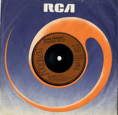 Elvis Presley - My Way/America (PB 1165) Pressed in France