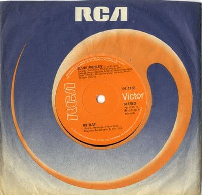 Elvis Presley - My Way/America The Beautiful (PB 1165)  M-