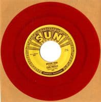 Elvis Presley - Mystery Train/IForgot To Remember To Forget (Sun 233) Red Vinyl - M -/M
