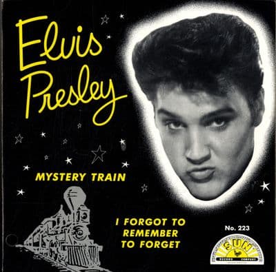 Elvis Presley - Mystery Train/IForgot To Remember To Forget (Sun 233) Red Vinyl - M -/M