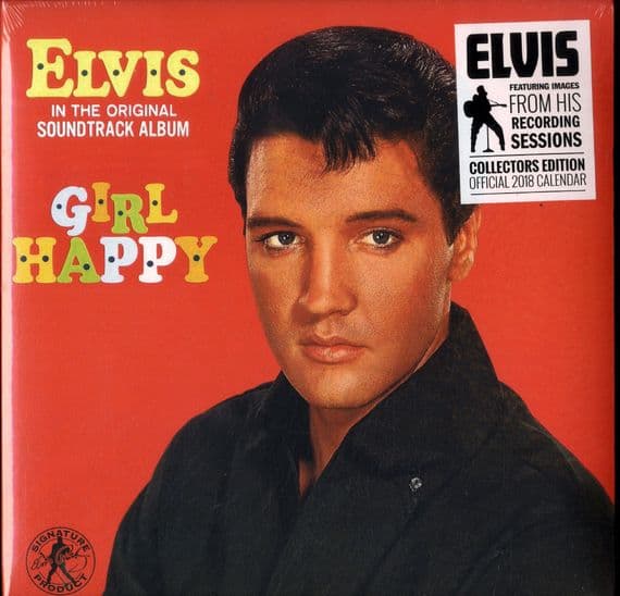 Elvis Presley - Official 2018 Calendar - Collectors Edition - New/Sealed
