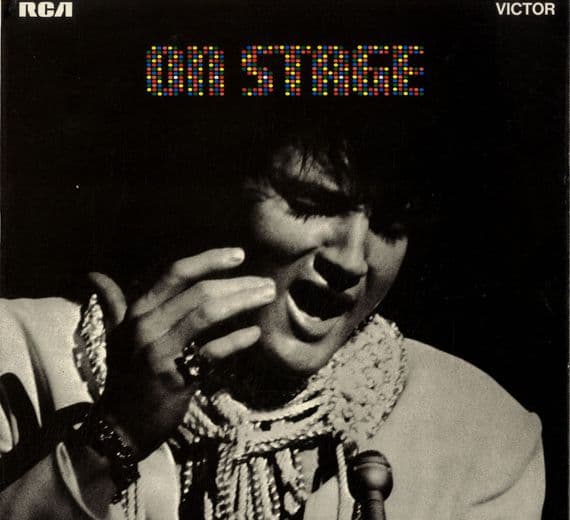 Elvis Presley - On Stage (SF 8128)  Original With Rare Poster