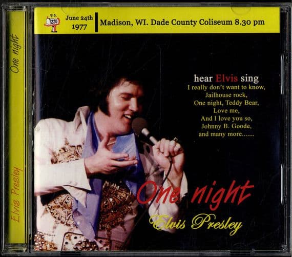 Elvis Presley - One Night - June 24th 1977 - PO 220