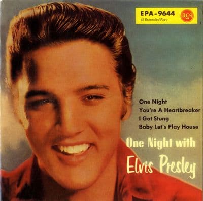 Elvis Presley - One Night With Elvis Presley (EPA 9644) M-/M