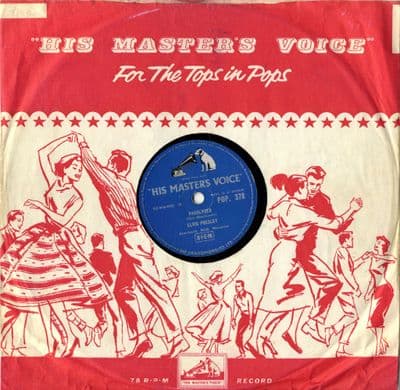Elvis Presley - Paralyzed/When My Blue Moon Turns To Gold Again (Pop 378)