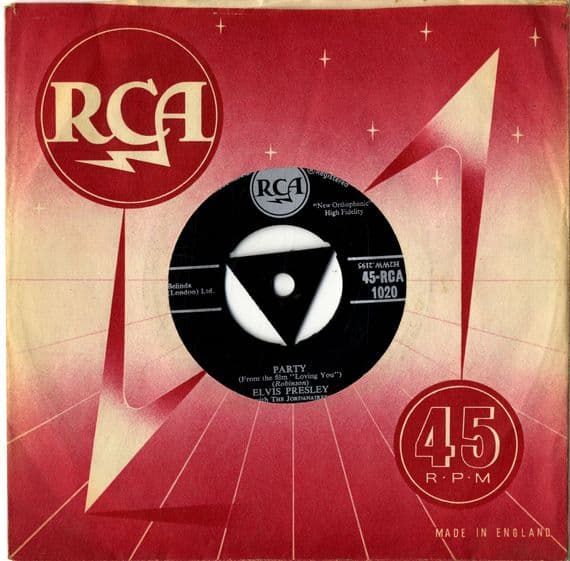 Elvis Presley - Party/Got A Lot Of Livin' To Do (1020)