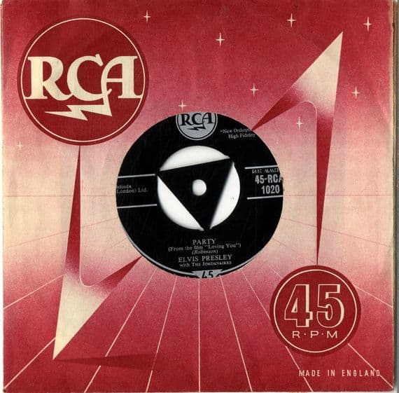 Elvis Presley - Party/Got A Lot Of Livin' To Do (1020) Ex