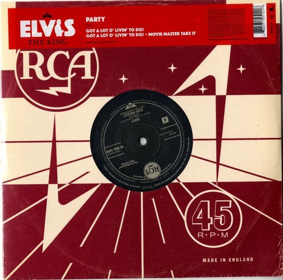 Elvis Presley - Party/Got A Lot Of Livin' To Do + Movie Version - 10