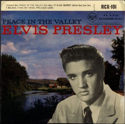 Elvis Presley - Peace In The Valley (RCX 101) RCA Victor - Ex/M-