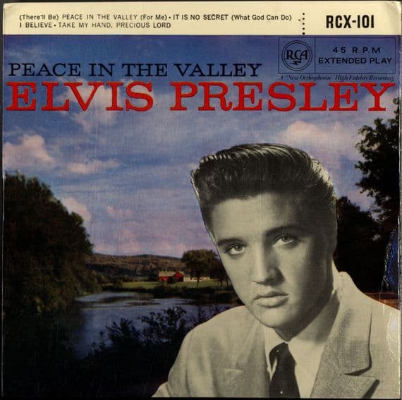Elvis Presley - Peace In The Valley (RCX 101) RCA Victor - Ex/M-