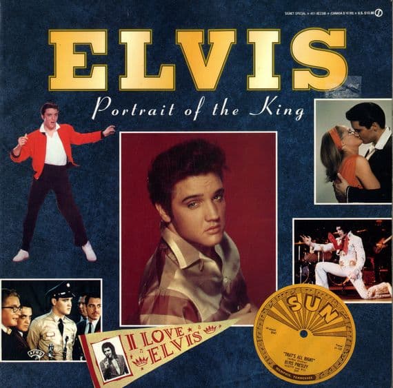 Elvis Presley - Portrait Of The King by Susan Doll