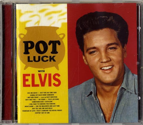 Elvis Presley - Pot Luck - UK/EU CD - 17 Tracks
