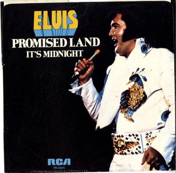 Elvis Presley - Promised Land/It's Midnight (PB 10074) Ex/M-
