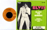 Elvis Presley - Rags To Riches/Where Did They Go Lord (47-9980) M-