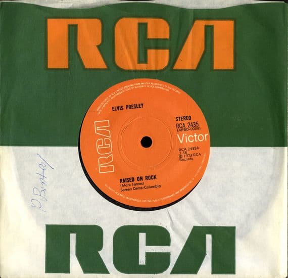 Elvis Presley - Raised On Rock/For Ol' Times Sake (2435) M-