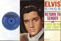 Elvis Presley - Return To Sender/Where Do You Come From