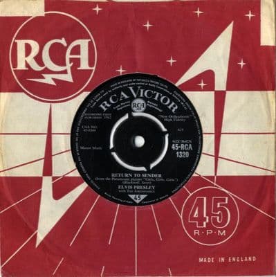 Elvis Presley - Return To Sender/Where Do You Come From (1320)