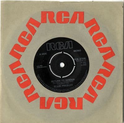 Elvis Presley - Return To Sender/Where Do You Come From (2706) M-