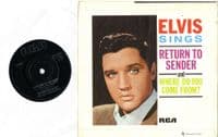 Elvis Presley - Return To Sender/Where Do You Come From (2706) New Black Label - Solid Centre