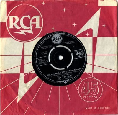 Elvis Presley - Rock A Hula Baby/Can't Help Falling In Love (1270) Ex