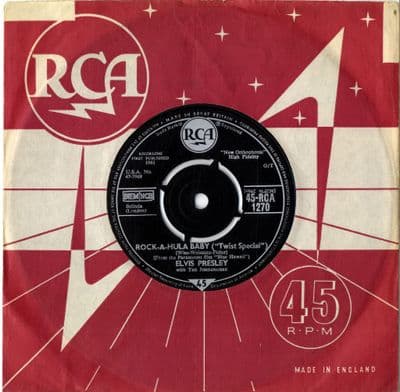 Elvis Presley - Rock A Hula Baby/Can't Help Falling In Love (1270) Ex