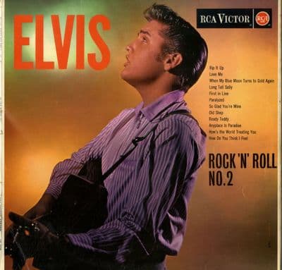 Elvis Presley - Rock 'n' Roll No. 2 (SF 7528) Small Orange Label Stereo