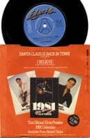 Elvis Presley - Santa Claus Is Back In Town/I Believe (RCA 16)