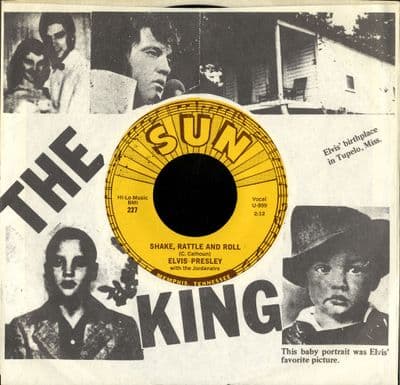 Elvis Presley - Shake, Rattle And Roll/Heartbreak Hotel  (Sun 227) New/Unplayed