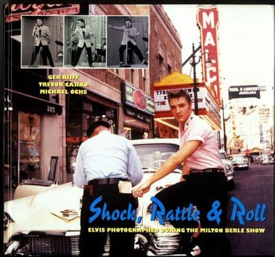 Elvis Presley - Shock, Rattle And Roll - Hardback Book by Ger J. Rijff - Autographed