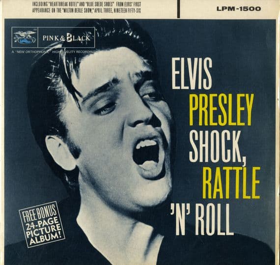 Elvis Presley - Shock, Rattle 'n' Roll (LPM 1500) With Booklet
