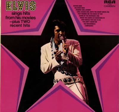 Elvis Presley - Sings Hits From His Movies  (CDS 1110) Disc pressed in France