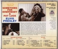 Elvis Presley - Something For Everybody & Pot Luck  - Best Of The Alternatives - Memory CD