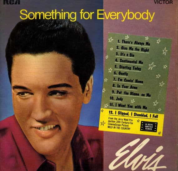 Elvis Presley - Something For Everybody (SF 5106) Orange Label