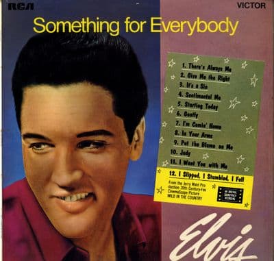Elvis Presley - Something For Everybody (SF 5106) Orange Label