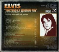 Elvis Presley -Something Old, Something New - Live Archives CD