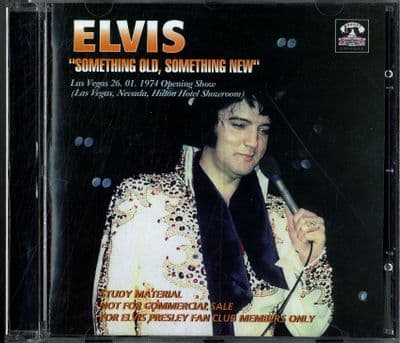 Elvis Presley -Something Old, Something New - Live Archives CD