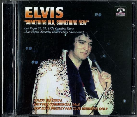Elvis Presley -Something Old, Something New - Live Archives CD