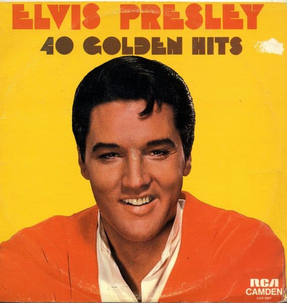 Elvis Presley - South Africa - 40 Golden Greats (CAD 3007) 2 x  LP Set - Gatefold Sleeve