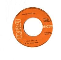 Elvis Presley - Spain - If  I Can Dream/Edge Of Reality (3-10324)