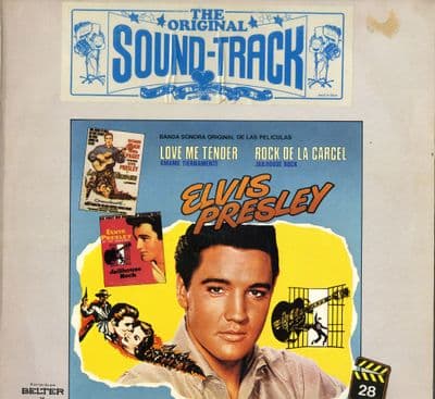 Elvis Presley -Spain - Love Me Tender - Jailhouse Rock  (2-90 028)