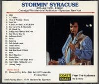 Elvis Presley - Stormin' Syracuse - Coast CD