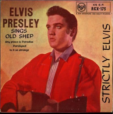 Elvis Presley - Strictly Elvis - Sings Old Shep  (RCX 175)