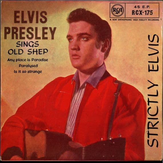 Elvis Presley - Strictly Elvis - Sings Old Shep  (RCX 175)